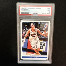 2005 Rittenhouse WNBA Sue Bird #50 PSA 7 NM Seattle Storm