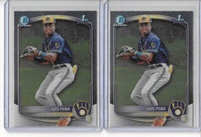 2025  Bowman Chrome  Luis Pena  RC Lot Of  2