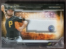 2015 Topps Strata Gerrit Cole Jersey Clearly Authentic Jersey Relics #CARCGC