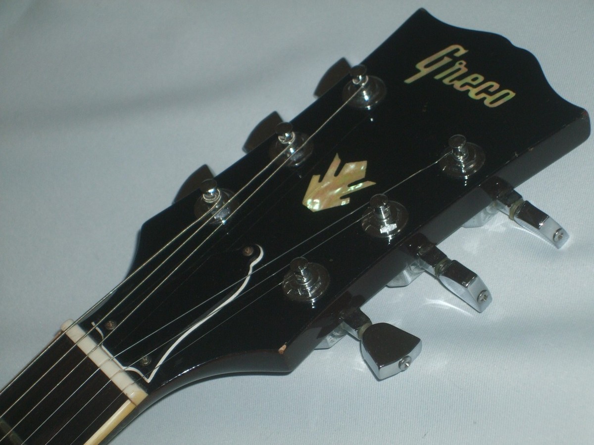 Greco PE520 Brown Les Paul professional type Electric Guitar Used