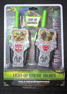 Transformers Kids Walkie Talkies 2 Way Radio Light Up Rise of the Beasts New
