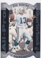 DAN MARINO 1995 Upper Deck ALL-PRO INSERT CARD Miami Dolphins Die-Cut Football