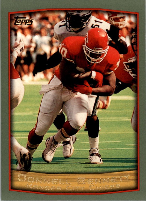 1999 Topps #166 Donnell Bennett - FB