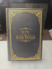 Life of John Taylor B. H. Roberts 1892 1st ed Full Leather w/ Gold Gilded Pages