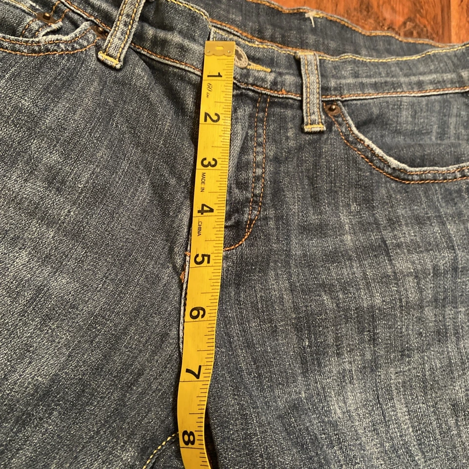 Lucky Brand Women's Size 4/27 Blue Denim The Bermuda Jean Shorts - Image 3 of 4