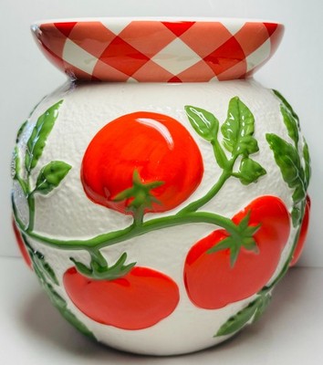 *NEW* TOMATO VINE ~ 3Wick CANDLE PEDESTAL ~ Bath & Body Works ~ SHIPS FREE!