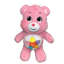 Care Bears Hopeful Heart Bear Pink 14" Plush Stuffed Animal Toy Collectible