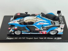 1/43 Peugeot 908 HDI FAP Peugeot Sport Total #9 Le Mans Winner 2009 Spark Models