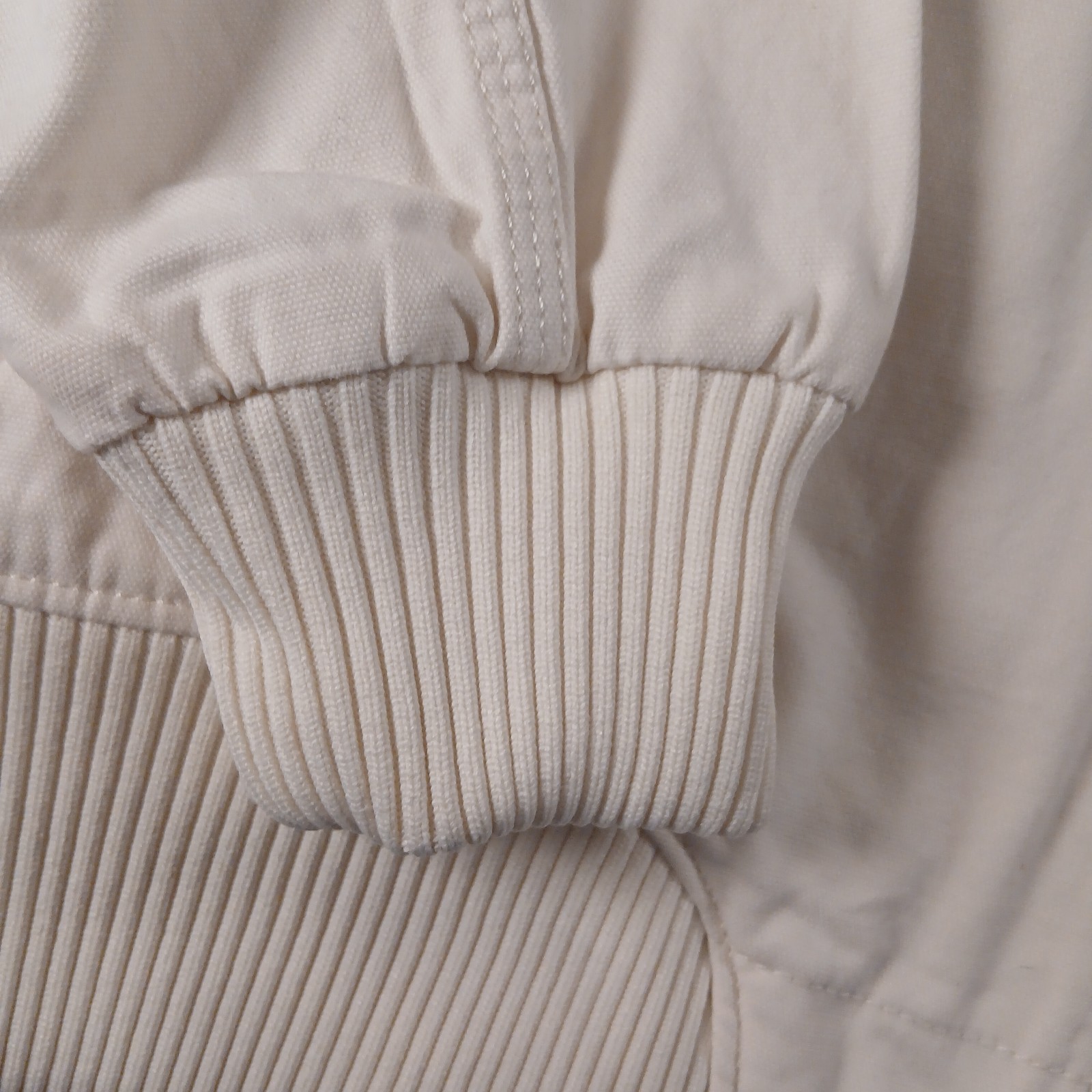 Carhartt 0J2524-W Rugged Flex Relaxed Fit Canvas Jacket Womens Sz 1X Cream/White thumbnail 10