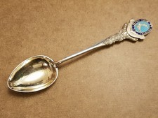 Antique Masonic 1926 Hallmarked Sterling Silver Tea Spoon - Lodge No 72 - 17.6g