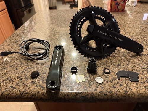 Shimano GA-200 Dura-Ace Black drilled rings Crankset Kurbel (Gebraucht) in Luzern für CHF 75