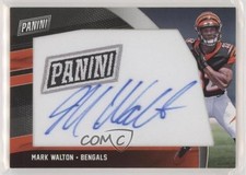 2018 Panini Black Friday Manufactured Patch Auto Mark Walton #MW Patch Auto 2m4