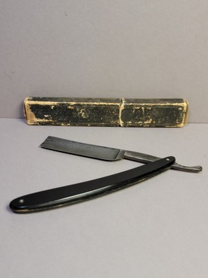 Vintage Straight Razor J. A. Henckels Concave #51 Made In Germany With Box 
