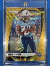 2024 Panini Prizm Chris Johnson #284 Gold Wave Prizm /10