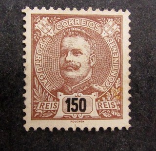 nystamps Portugal Stamp # 127 Mint OG H €180 G21y542