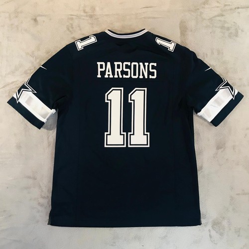 Micah Parsons #11 Dallas Cowboys Nike Game Jersey Blue Navy Large - Picture 8 of 11