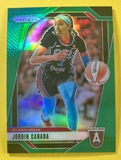 Jordin Canada 2024 Panini Prizm WNBA GREEN PRIZM Card #91 DREAM