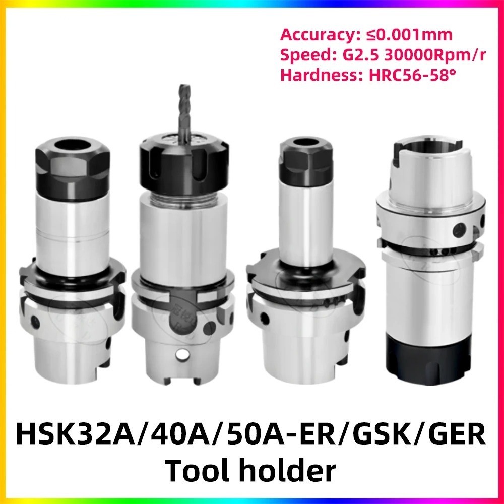 HSK32A HSK40A HSK50A Collet Chuck ER16-ER32 SK10 SK16 CNC Carving Tool Holder
