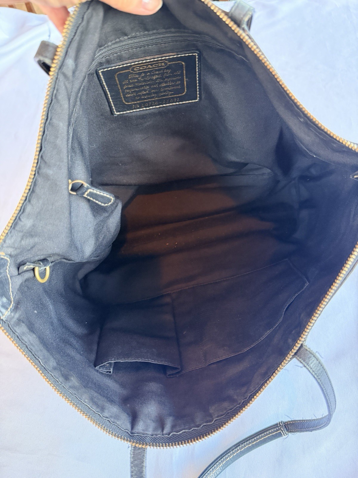 Coach No 11692 Very Large Tote Signature C Canvas Lea… - Gem