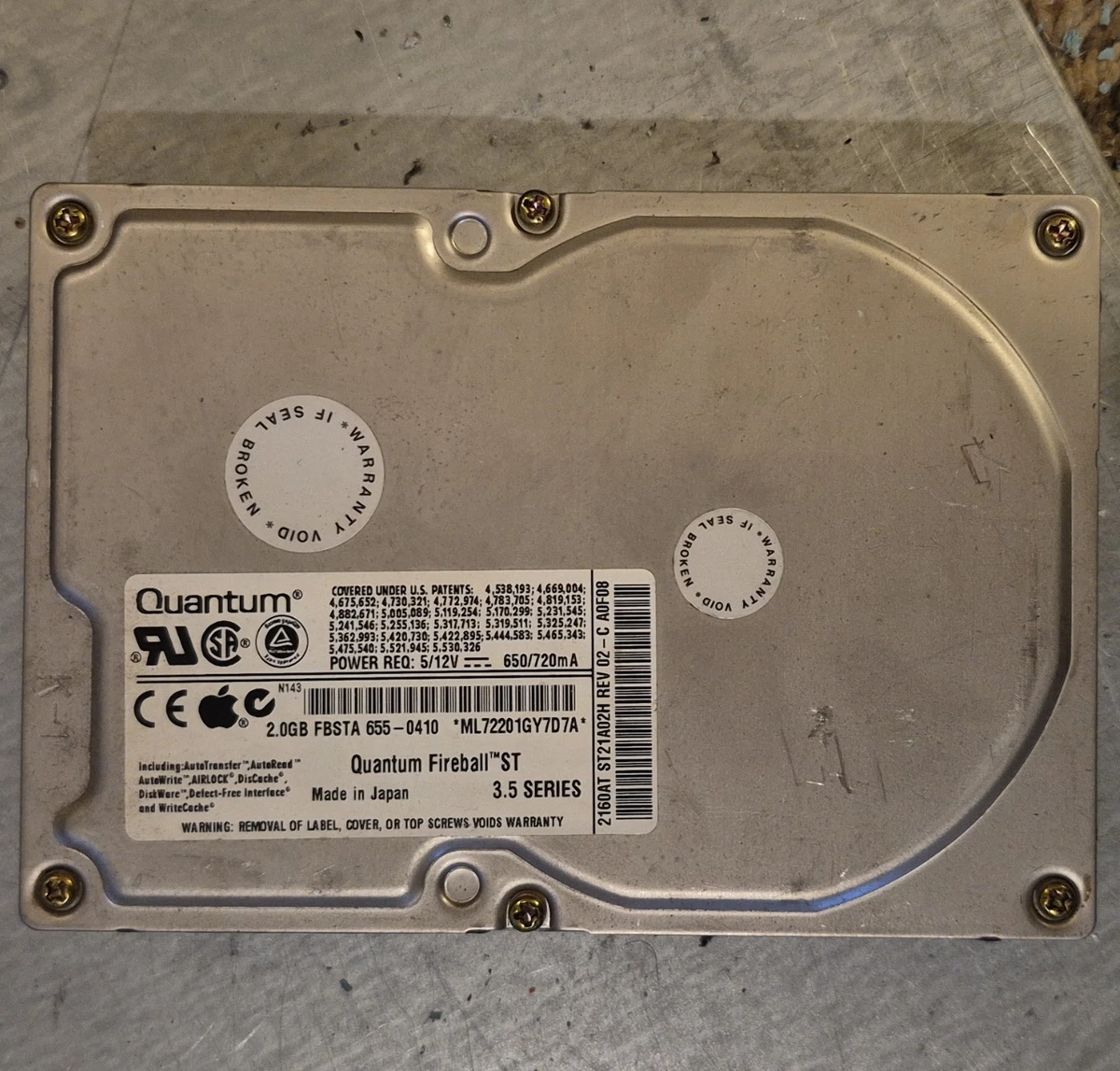 Quantum Internal Hard Disk Drive for sale | eBay