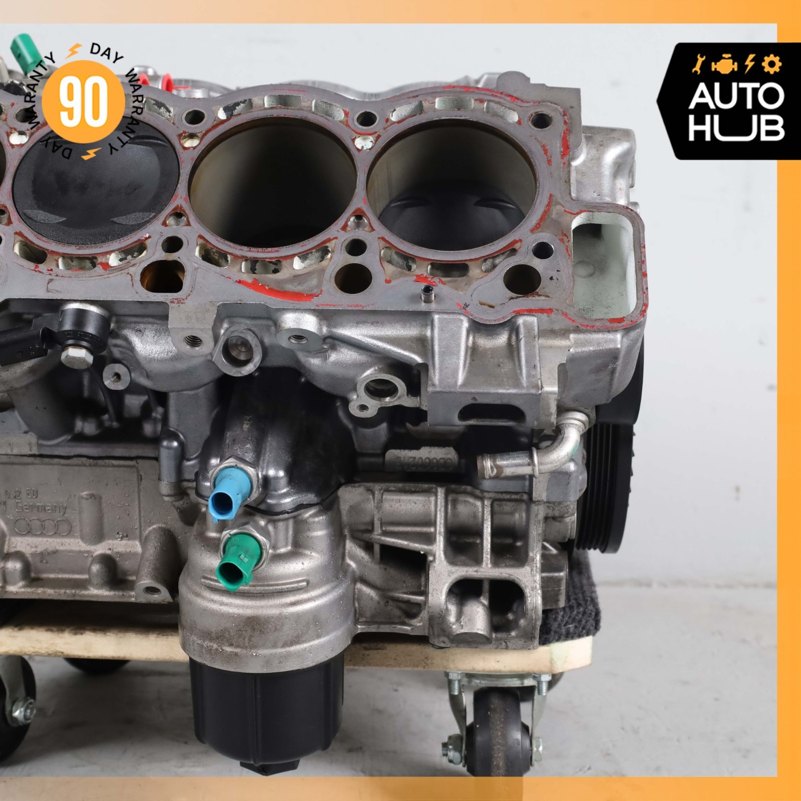 13-18 Bentley Continental GT GTC / Audi S8 4.0L Engine Motor Block OEM 100k