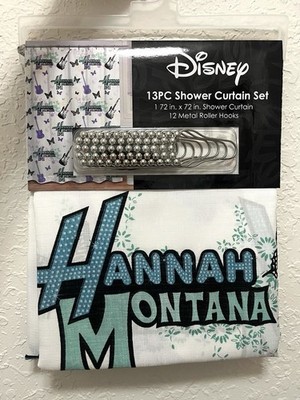Hanna Montana Shower Curtains Bathroom Decor Shower Curtain