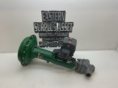 Fisher Controls Type EZ 1  Actuated Control Valve W/ DVC6200 Positioner NEW