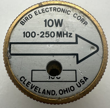 Bird 43 Thruline WattMeter Element 10W 10C 100-250MHz