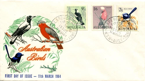 1964 Australian Birds - ACCA FDC
