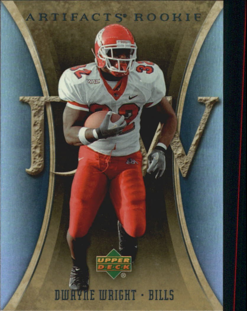 2007 Artifacts #119 Dwayne Wright RC Rookie Card