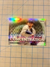 2025 Topps Félix Hernández Concentration Card #C-20