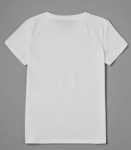 Virgin Mary Pray For Us SS White Shirt Women XL Lady Of Grace Guadalupe Fatima - Picture 3 of 6