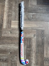Image of Slazenger Ikon Wooden Hockey Stick Junior size 32 inch Blue / Red NEW