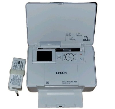 Epson PictureMate PM-400 Compact Wireless Photo Printer   Used-