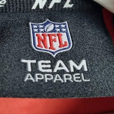 Kids 100 NFL Red Fleece Zip-up Jacket for Children