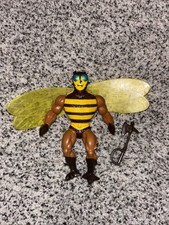 Vintage 1983 Mattel Masters of The Universe MOTU Buzz Off Figure w/ axe & wings