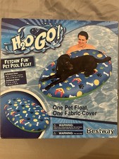 H2O GO Pet Pool Float with Fabric Cover