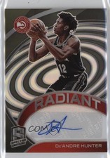 2020 Panini Spectra Radiant Signatures 25/49 De'Andre Hunter #RSI-DAH Auto 1d7n