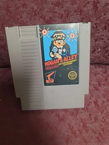 Nintendo Entertainment System NES 1985 Hogan’s Alley Game Tested