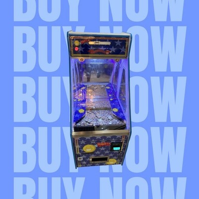 Coin Pusher Machine with Bill Coin Changer and Bonus Hole