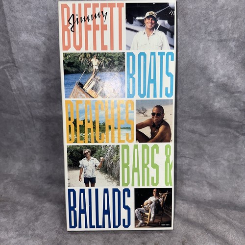 Boats, Beaches, Bars & Ballads [Box] by Jimmy Buffett (CD, May1992, 4