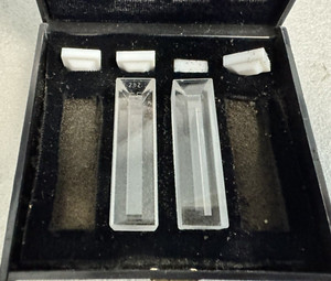 Hellma Worldwide 282 QS 1.000 Optical Quartz Optical Cuvette (lightly used)