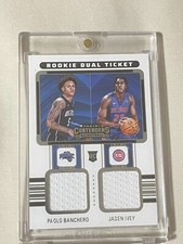 2022-23 Panini Contenders - Rookie Ticket Dual Swatches #RT2-PJI Paolo Banchero,