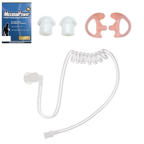 PTT Mic Earpiece for Motorola Radio Walkie Talkies CP200 CLS1110 CLS1410 Combo - Picture 8 of 14
