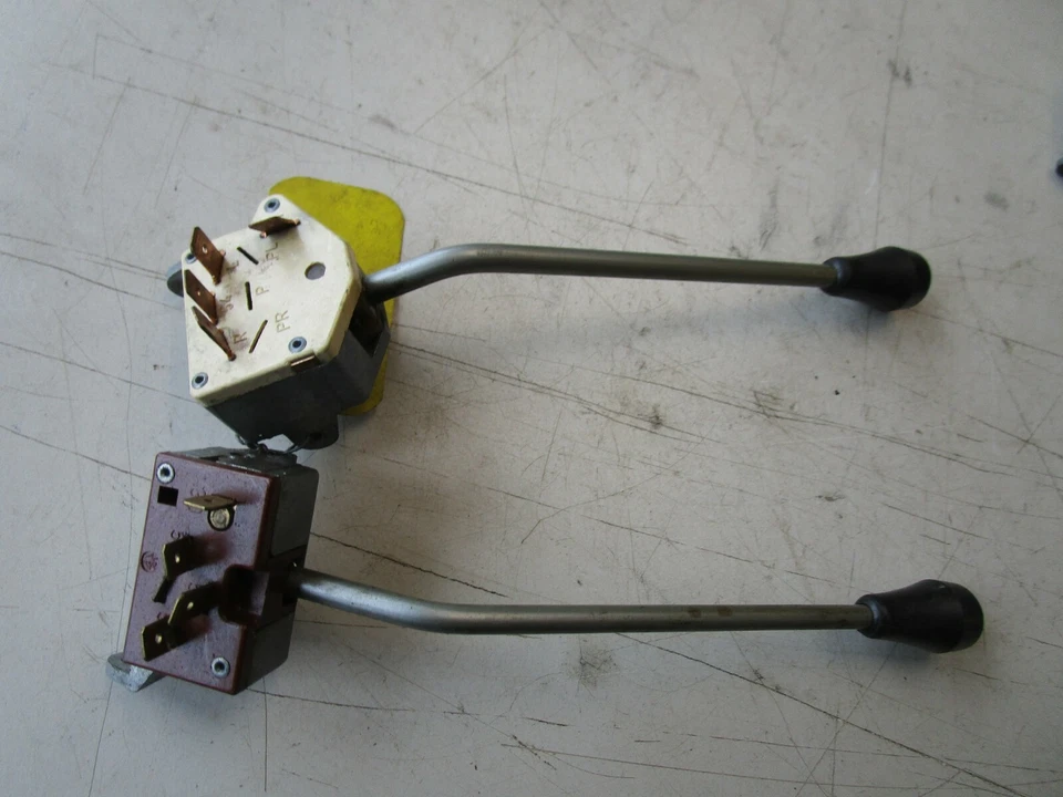 DAF 44 55 66 anno 1974/75 interruttore frecce interruttore luce tergicristallo orig. SET - Immagine 2 di 4