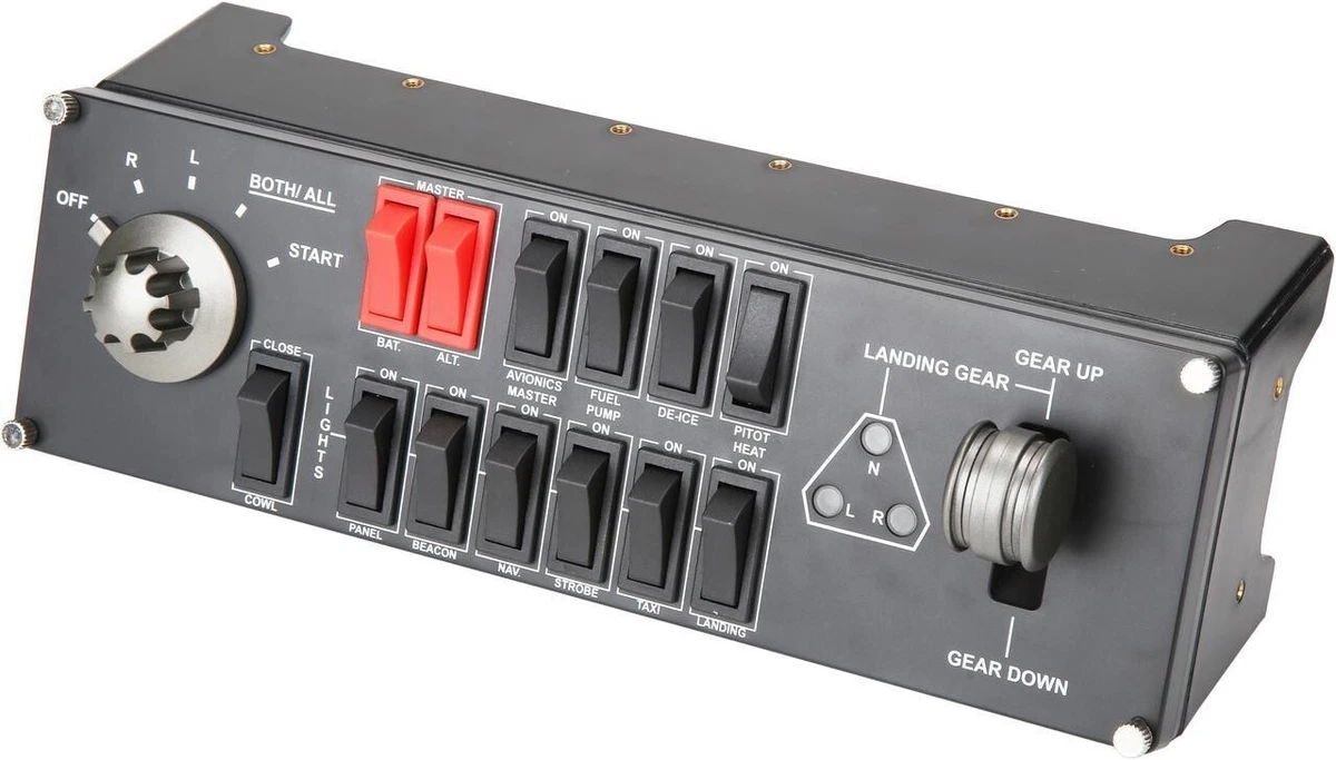 Logitech Flight Instrument Panel Video Game Controllers for sale