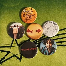 Counting Crows Button 6-Pack 90s Alternative Rock