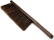 Hand Broom with Wood Handle Soft Bristles Dusting Brush for Cleaning Purpose