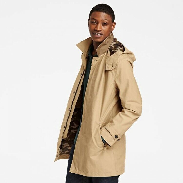 NWT Timberland Men's Mt Reagan Long Waterproof Jacket NWT Timberland Men's Mt Reagan Long Waterproof Jacket