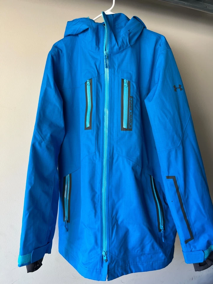 Under Armour 大号连帽耐候外套男式 — 第 2/4 张图片